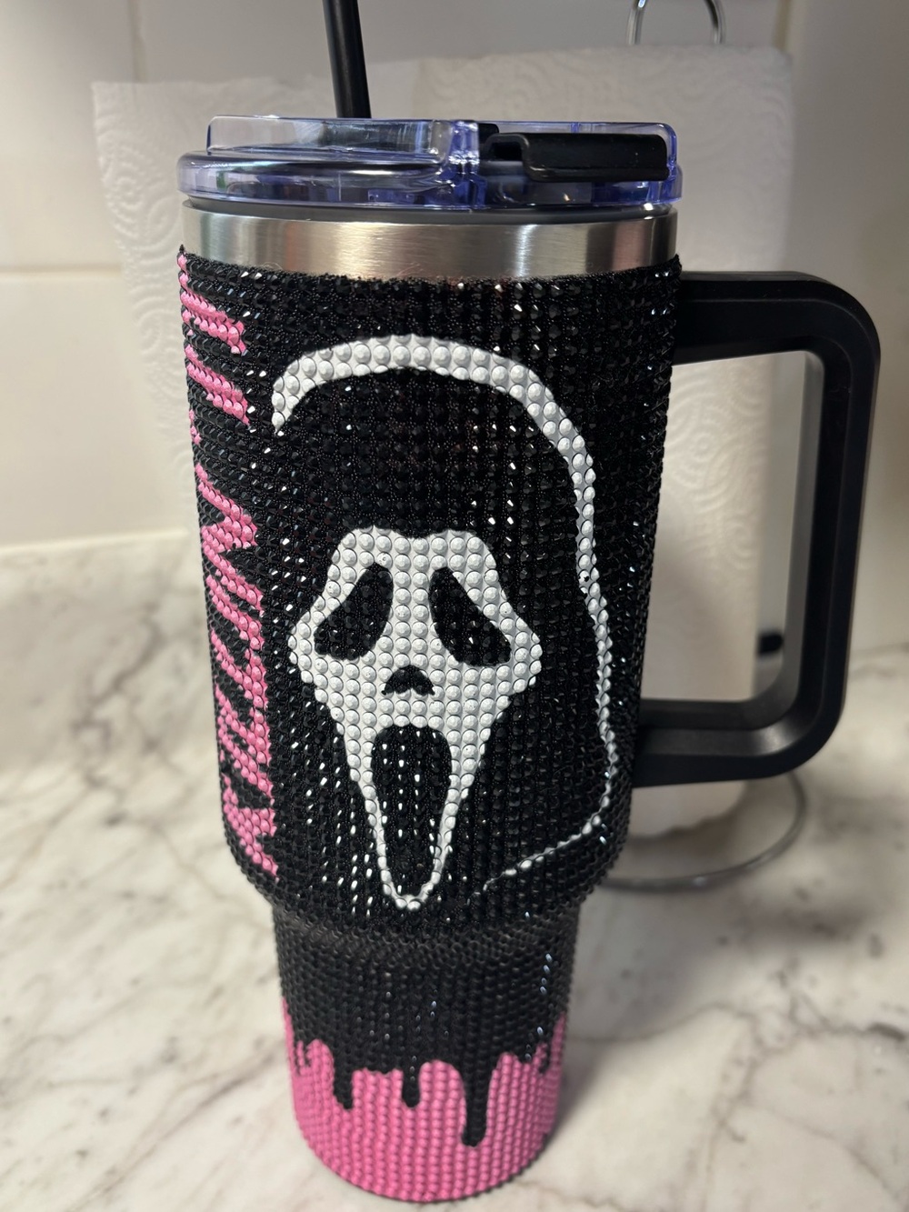Ghost Face Tumbler
